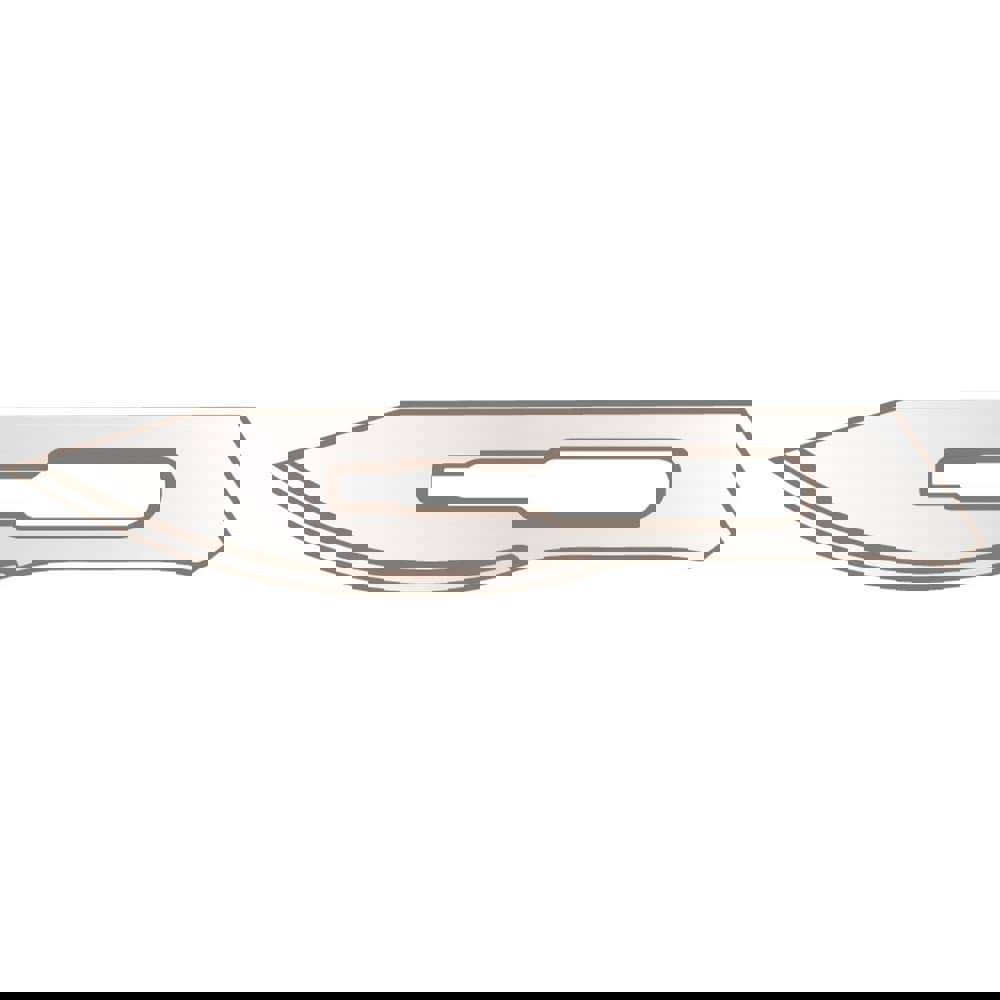 Knife Blades; Blade Type: Scalpel ; Blade Material: Steel ; Blade Point Type: Sharp ; Blade Edge Type: Curved ; Blade Length (mm): 50.7000 ; Blade Length (Decimal Inch): 1.9961